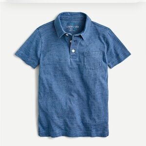 Crewcuts Garment-dyed  Pocket Polo (boys)